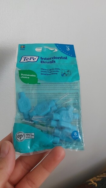 TePe arayüz fırçası 0.6mm
