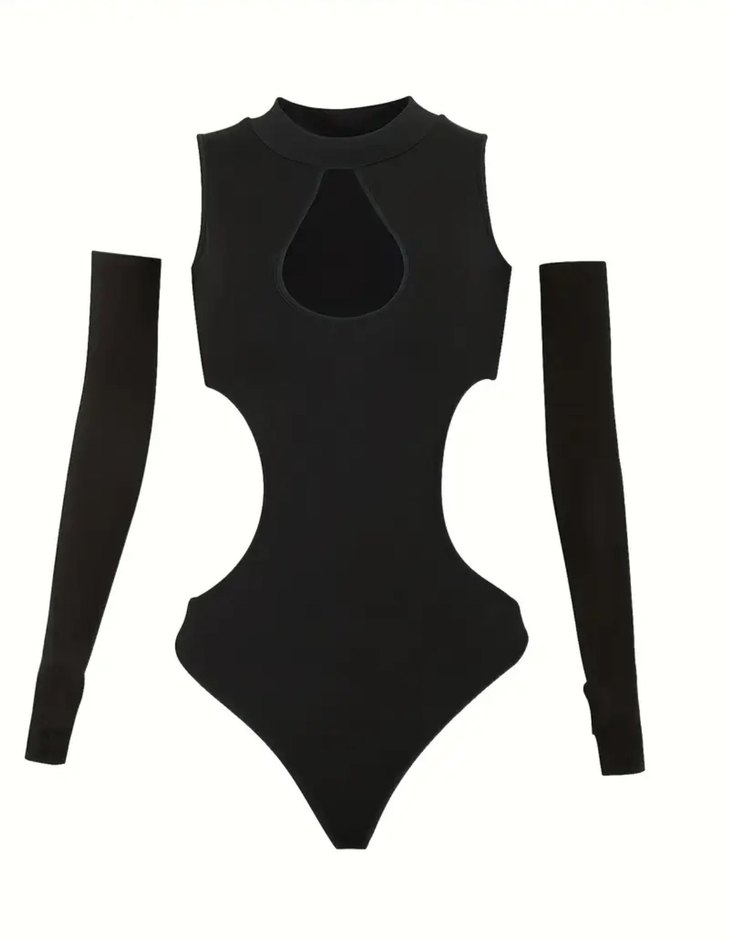Siyah bodysuit - Görsel 2