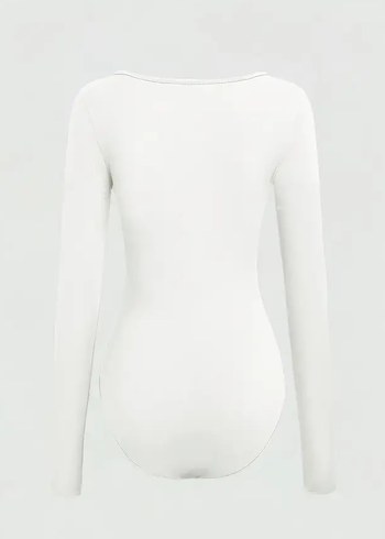 Beyaz Uzun Kollu spiderman detaylı bluz - Görsel 2