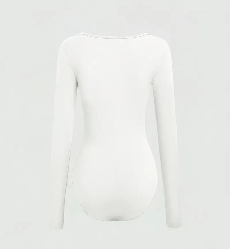 Beyaz Uzun Kollu spiderman detaylı bluz - Görsel 2