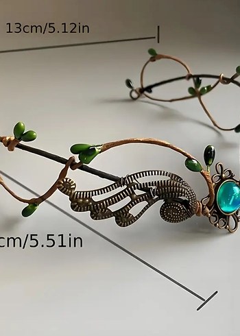 elf tacı cosplay saç aksesuarı - Görsel 2