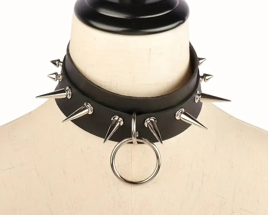 cosplay gothic kolye y2k - Görsel 2