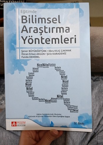 Eğitimde Bilimsel Araştırma Yöntemleri Kitabı