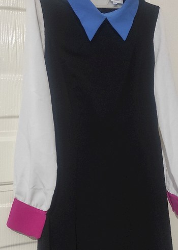 Tesettür Abiye Şık Elbise Uzun Elbise Gece Elbisesi - Görsel 4