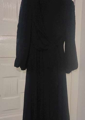 Tesettür Abiye Gece Elbisesi Uzun Elbise - Görsel 2