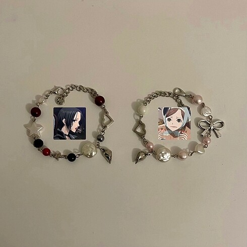 Diğer nana&hachi mıknatıslı matching bileklik