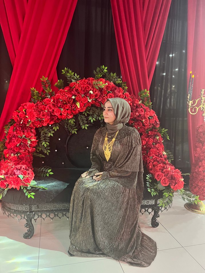 abiye elbise çok hafif ve şık - Görsel 3