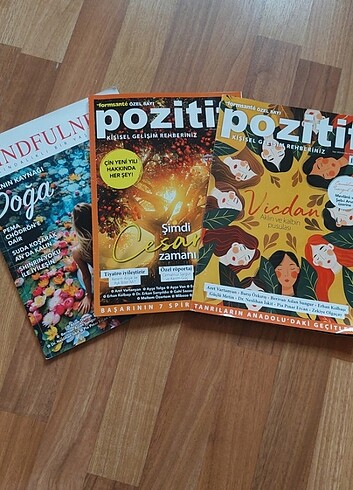 Mindfulness formsanté pozitif dergi kitap meditasyon doğa