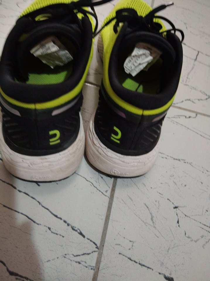 Sarı Erkek Koşu Ayakkabısı Velcro Bağcıklı 46 numara - Görsel 3