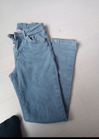 8 9 yas kız çocuk kot pantalon - Görsel 2