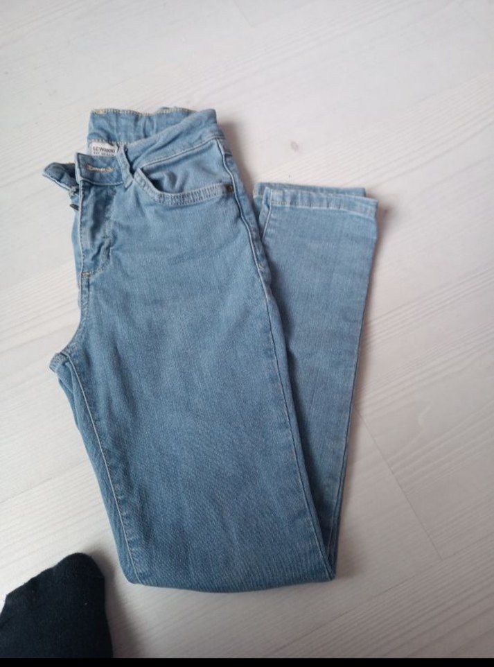 8 9 yas kız çocuk kot pantalon - Görsel 2