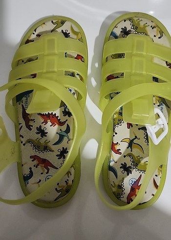 LC Waikiki Çok Renkli kiz erkek Çocuk Sandalet Velcro