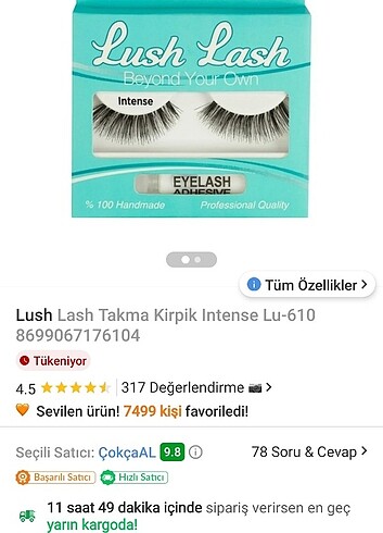 Diğer Takma kirpik