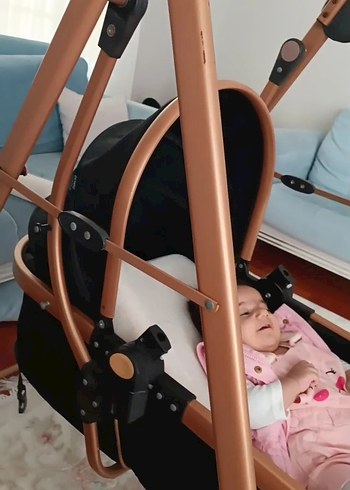 Baby Banz kahve rengi bebek arabasi