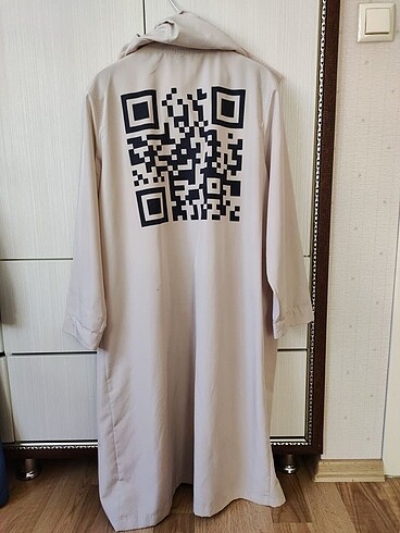 Touche Prive QR Kodlu Yağmurluk Karekod Baskılı