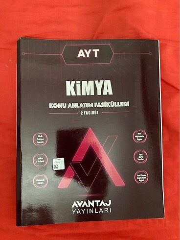 ayt kimya seti avantaj yayinlari