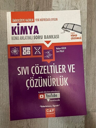  ayt kimya cap yayinlari