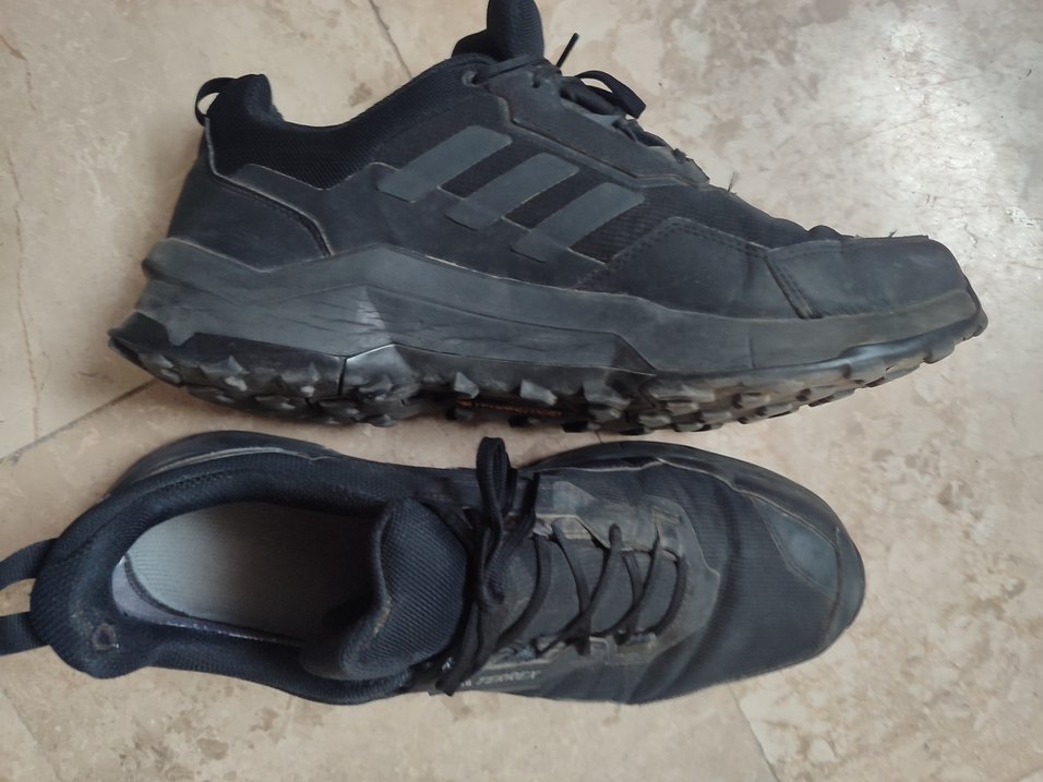 Siyah Bağcıklı Terrex Erkek Outdoor Ayakkabısı - Görsel 5