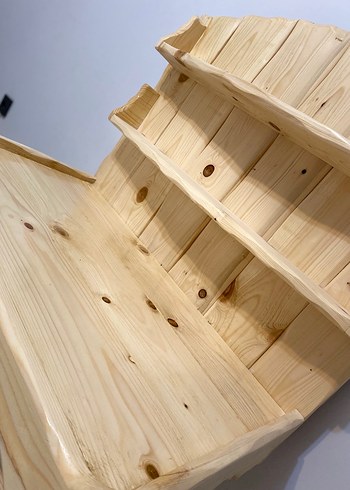 Açık Bej Renkli Çocuk Rafı - Görsel 2