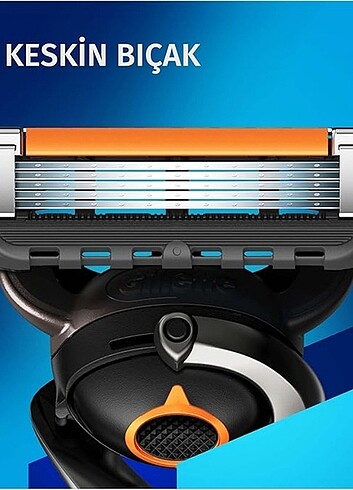 Gillette Fusion 5 Flexball Proglide Tıraş Makinesi + 4 Up Yedek - Görsel 2