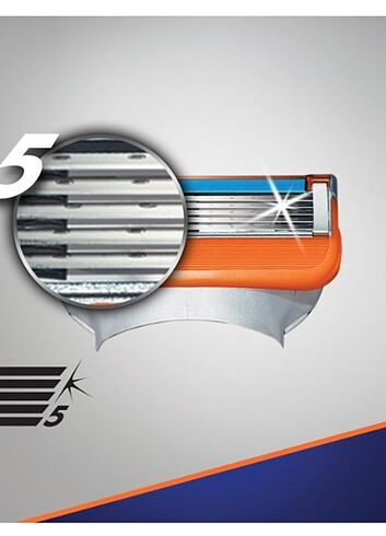 Gillette Fusion 4'lü Yedek Tıraş Bıçağı - Görsel 2