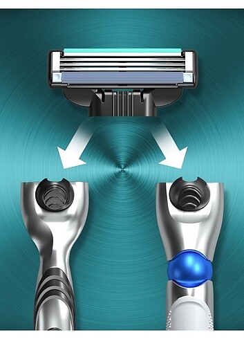 Gillette Mach3 Tıraş Makinesi + 2 Yedek Tıraş Bıçağı - Görsel 4