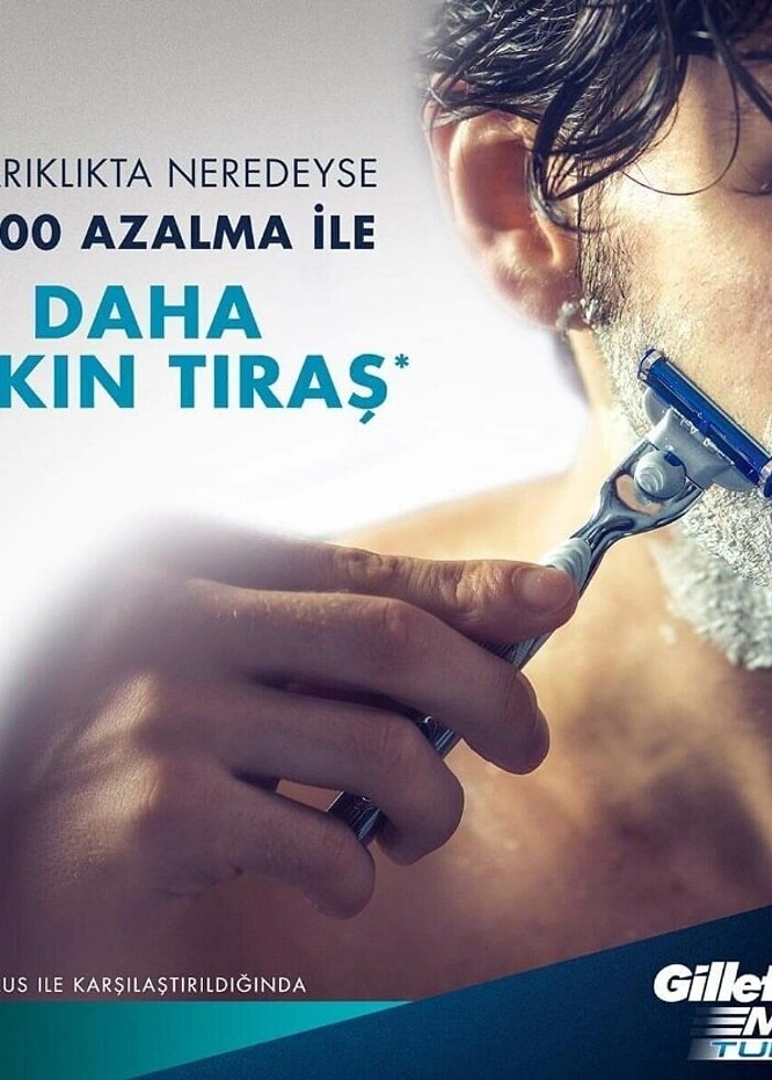 Gillette Mach3 Tıraş Makinesi + 2 Yedek Tıraş Bıçağı - Görsel 5
