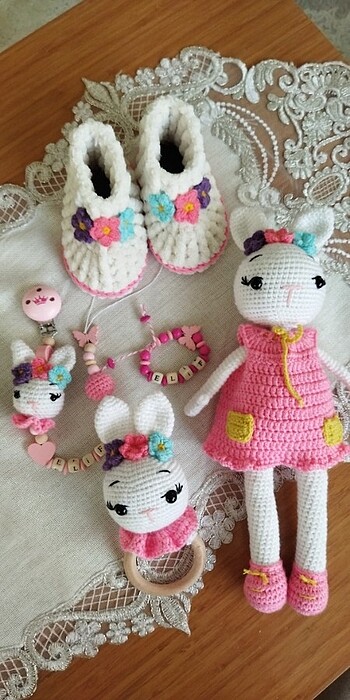 Amigurumi 4 lu set 