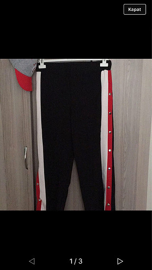 çıtçıtlı pantolon eşofman 