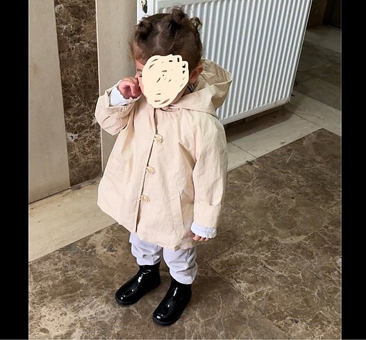 Zara bebek trençkot