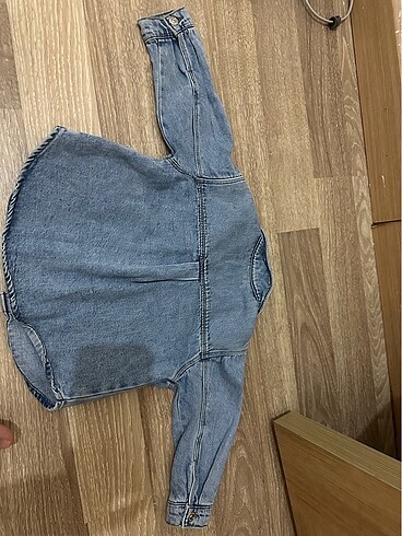 18-24 Ay Beden mavi Renk Zara bebek kot ceket