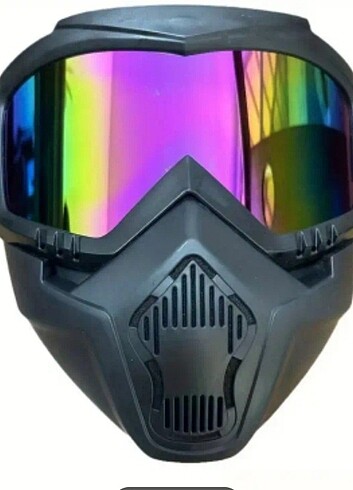 Motosiklet kask maskesi