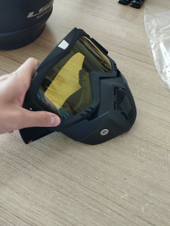 Motosiklet kask maskesi - Görsel 3