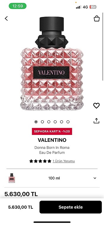 valentino donna born in roma parfüm