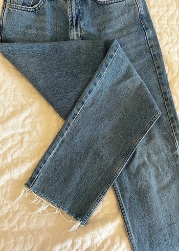 34 Beden Zara Kadın Rahat Kesim Jean
