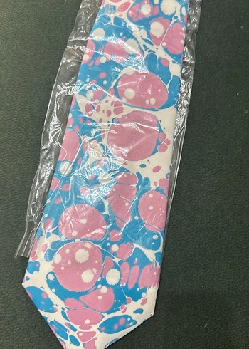 King Erkek Çok Renkli Retro Kravat