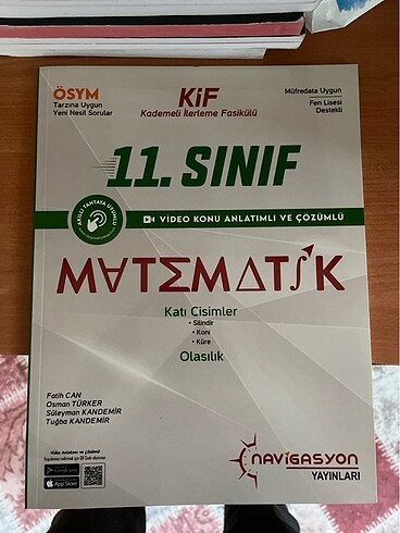 11.sınıf matematik navigasyon