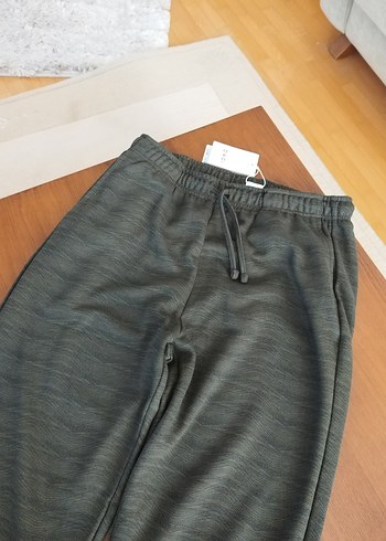 Erkek Siyah Eşofman Alti Pantolon - Görsel 3