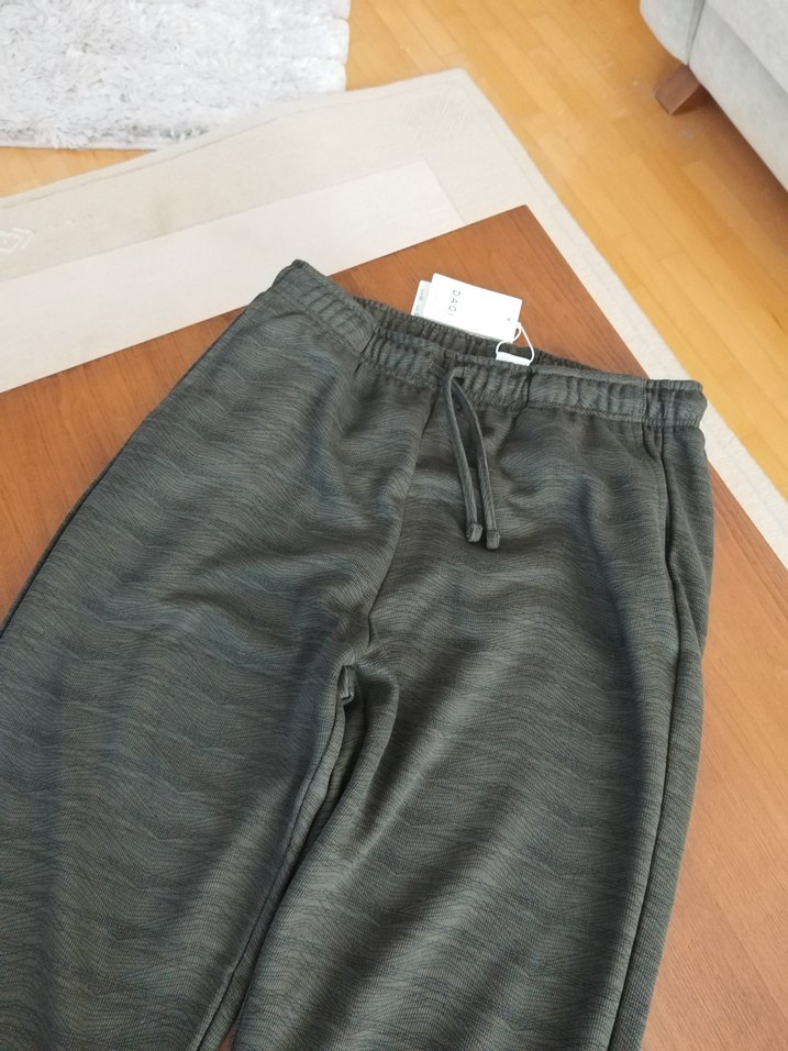 Erkek Siyah Eşofman Alti Pantolon - Görsel 3