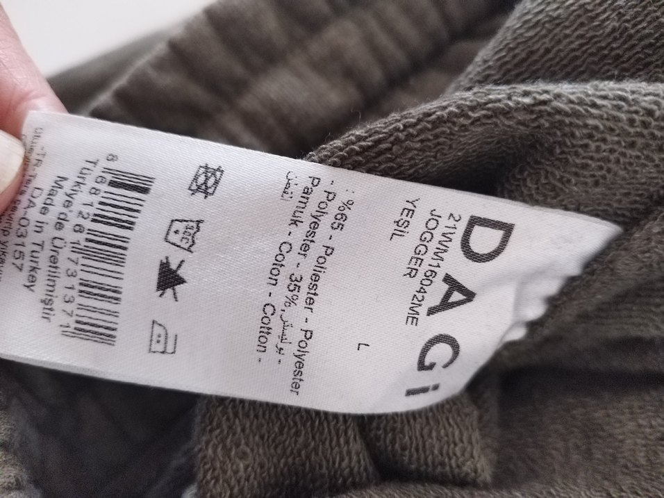 Erkek Haki Eşofman Alt - Görsel 5