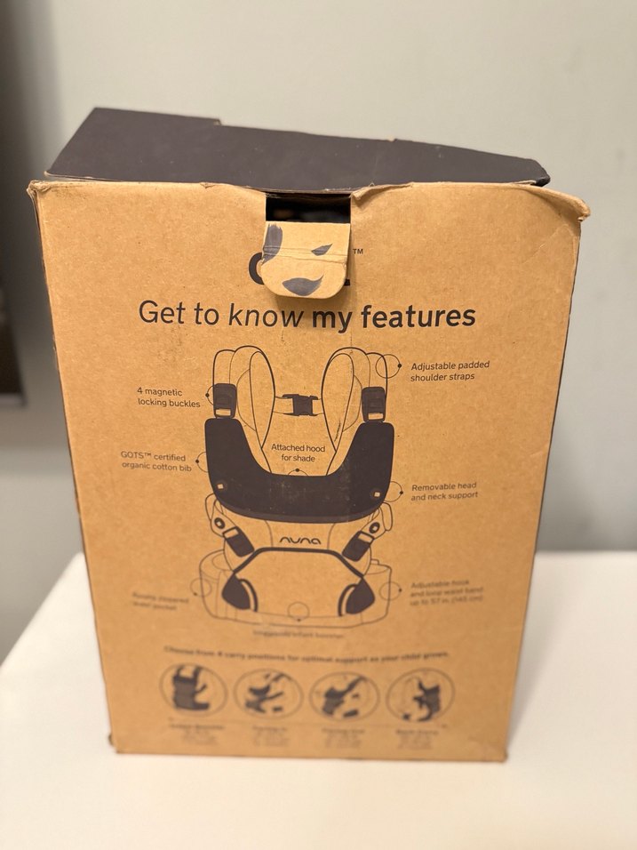 Nuna Cudl Gri Bebek Taşıyıcı 4 Modlu - Görsel 2