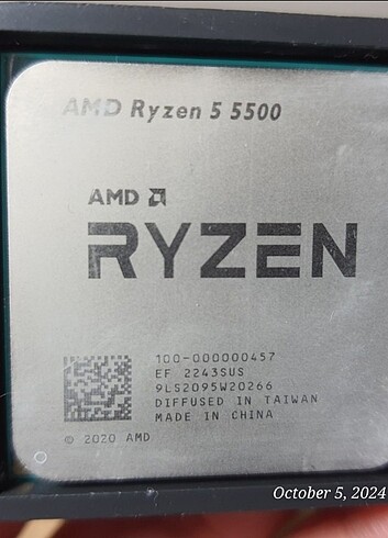 AMD Ryzen 5 5500 Fanlı İşlemci