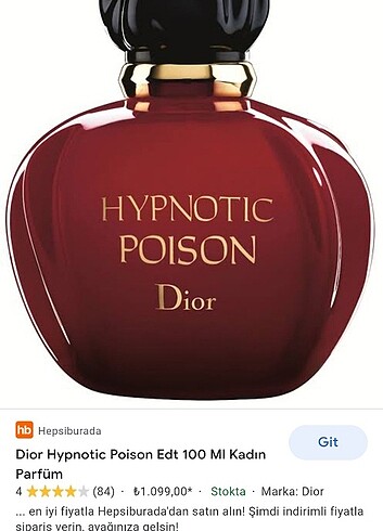 Dior Hypnotic poison dp parfüm 100 ml