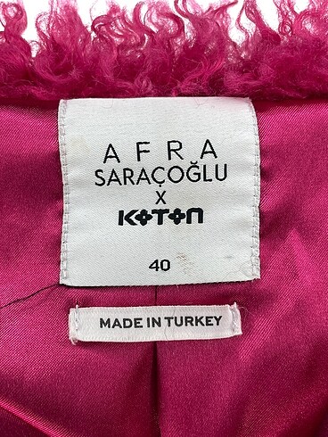 40 Beden pembe Renk Koton Mont %70 İndirimli.
