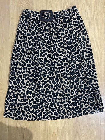Leoparlı etek