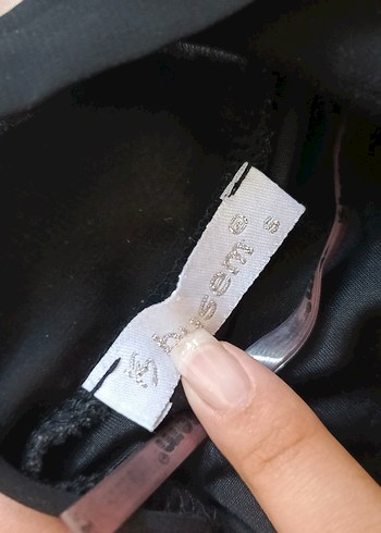 kadife boyun detay bluz - Görsel 3