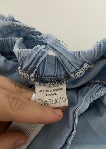 Kız çocuk salopet - Görsel 2