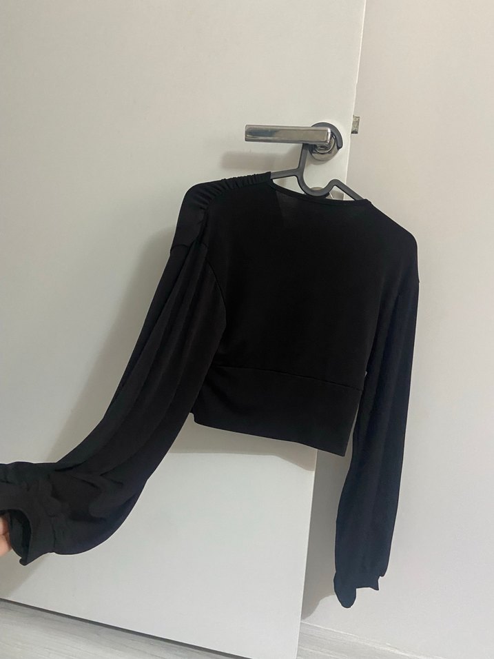 Belden oturtmalı bluz - Görsel 2