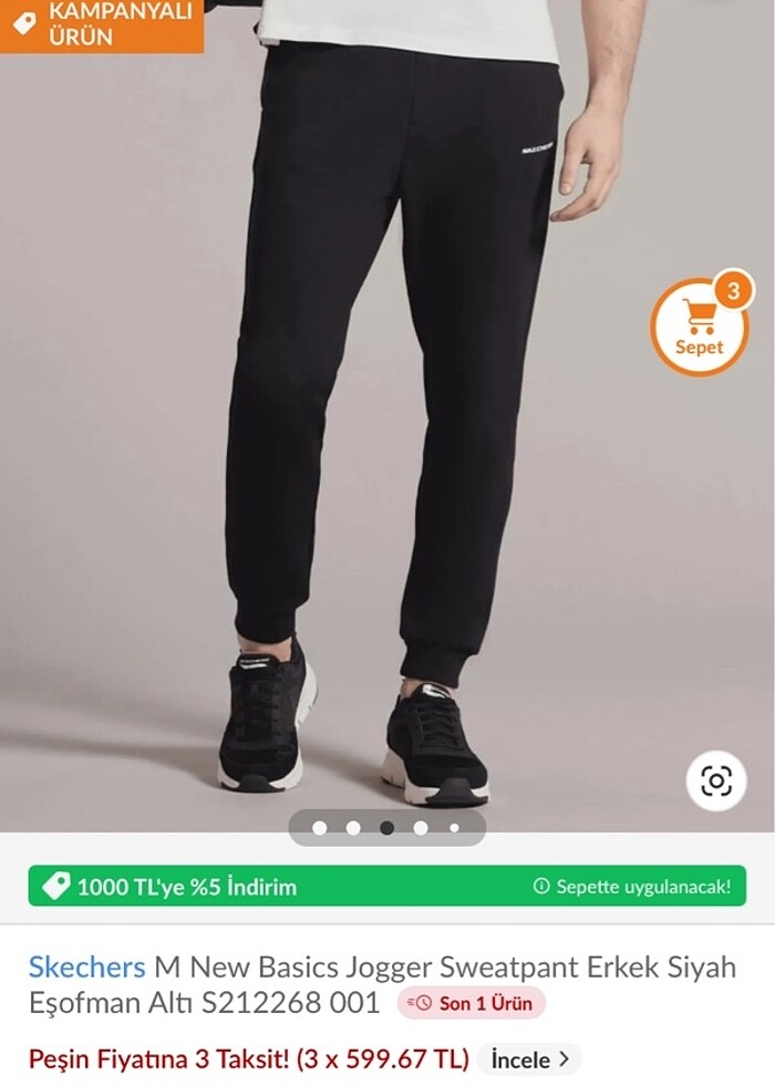 Skechers Eşofman altı - Görsel 4