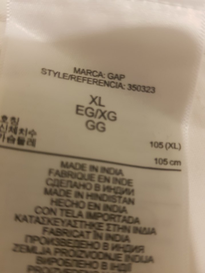 GAP  Düğmeli Beyaz  Pamuk Gömlek - Görsel 3